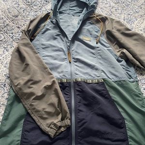 XXl Ll bean zip up mountain classic jacket multicolored